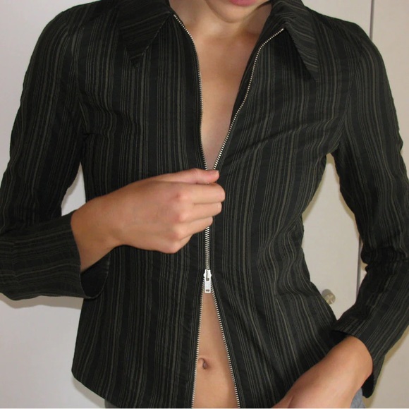 Paloma Wool zip-up Striped Jacket - Picture 3 of 4